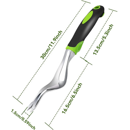 Hand Weeder Tool Weed Puller Tool for Garden Weeding Digger Tool with Ergonomic Handle for Weed Removal Farmland Transplantation