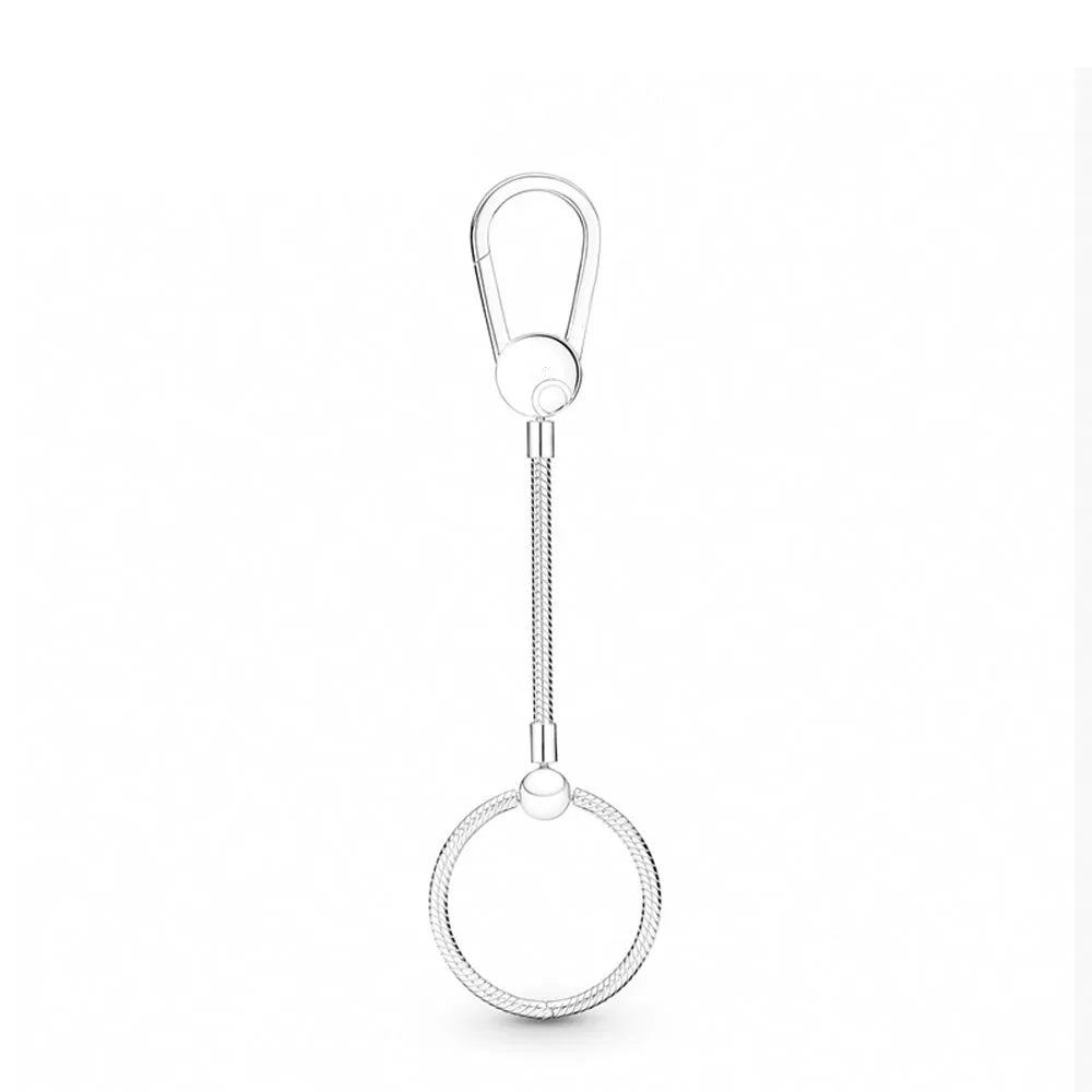 Novo amor coração zircão pingente colar original pandora diy feminino chaveiro jóias decoração pulseira acessórios charme contas