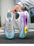2025 New Men's Sneakers Thick Bottom Cushioning Running Shoes Athletic Training Carbon Plate Jogging Shoes Women's Tennis Shoes