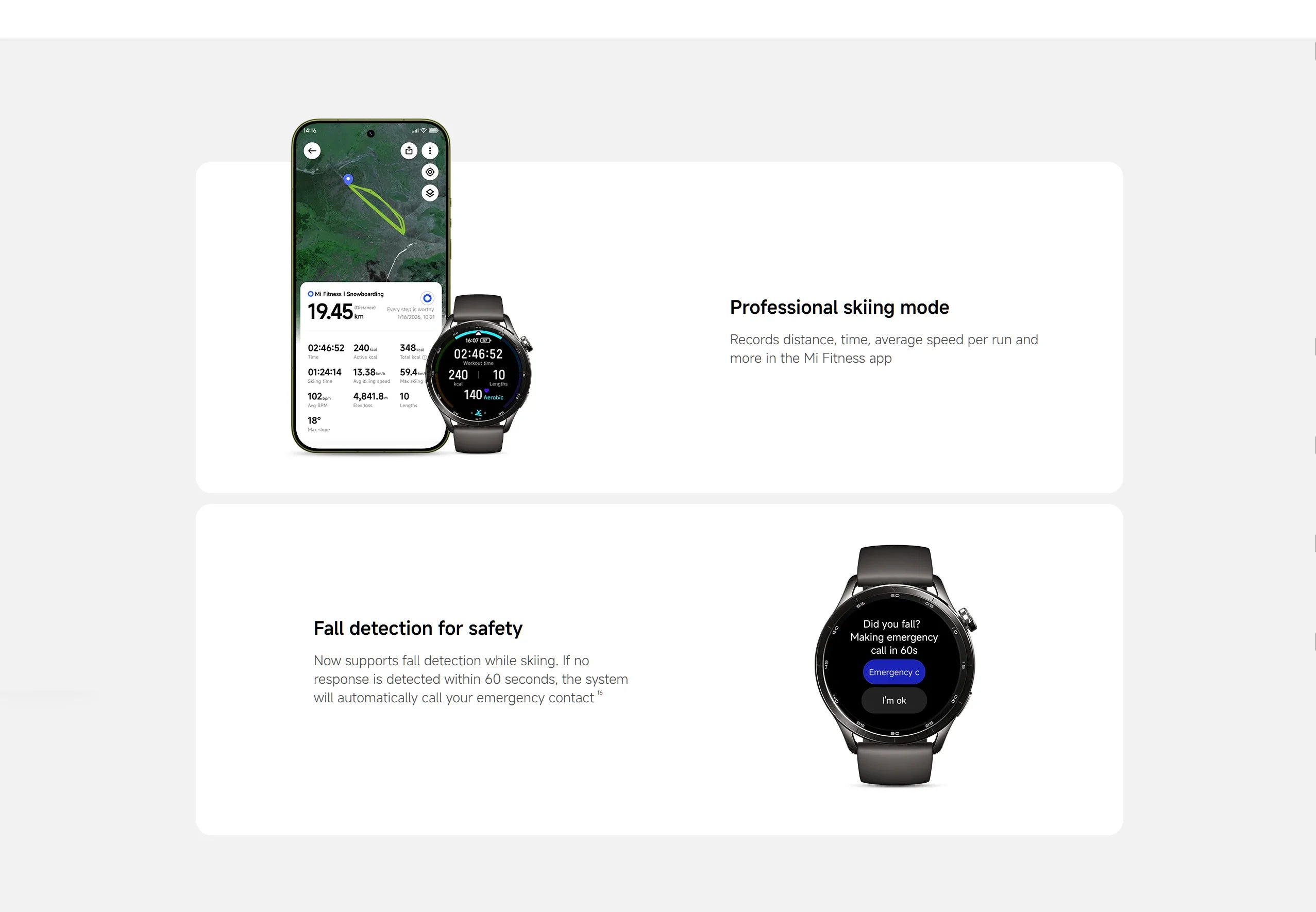 Smartwatch Xiaomi Watch S5 (Versão Global) – Tela AMOLED de 1,48", bateria com 21 dias de duração, monitoramento de saúde 24 horas e mais de 150 modos esportivos.