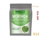 Moringa Patches - Immune System Support, Energy & Metabolism Booster, Natural Anti - Inflammatory, Detox Aid & Fat Burn Formula