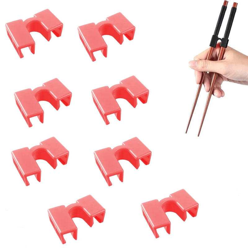 5/6/8PCS Reusable Chopstick Helpers Training Chinese Chopstick Holder For Children Beginner Trainers Learner Kitchen Tableware