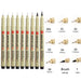9 pcs set