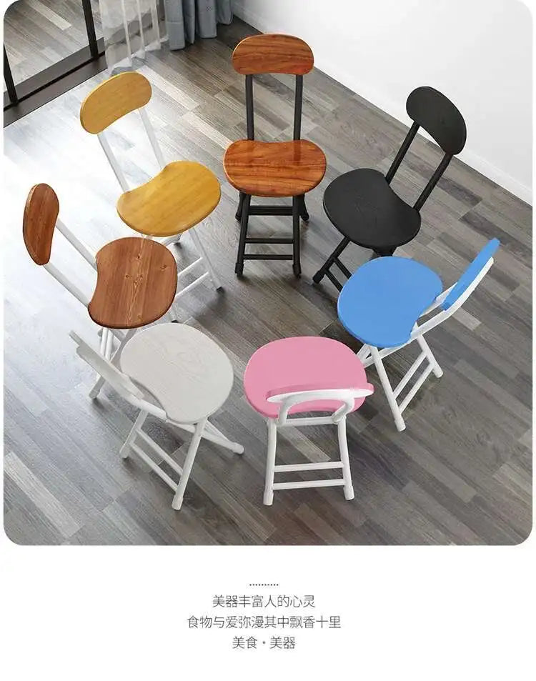Custom Nordic Dining Chairs Modern Aesthetic Fold Ergonomic Chair Kitchen Trendy Outdoor Chaises Salle Manger Home Furniture