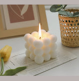 Ins Style Bubble Cube Candle Handmade Scented Candle Aromatherapy Soy Wax Candle Wedding Birthday Candles Party Home Decoration