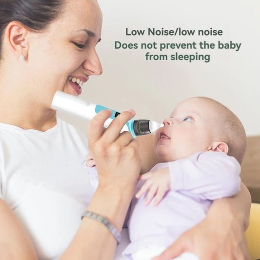 2024 New Pattern Baby Electric Nasal Aspirator, Rechargeable, for Newborns, Sucks Out Mucus to Prevent Nasal Congestion
