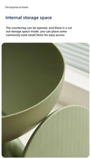 Mesa auxiliar de sofá de dibujos animados de lujo, ligera, creativa, de cabeza plana, pequeña, de plástico, para el hogar