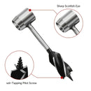 Outdoor Carpenter Drill Bits for Camping Survival Tools Drilling Holes Chopping Wood Accessories Four Blade Support Drill Bits
