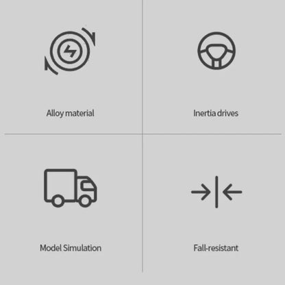 Mini coche de aleación con caja de almacenamiento, coches fundidos a presión, juguetes para niños, vehículo de inercia deslizante, kit de juguetes para niños, regalos para niños