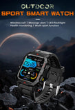 LAXASFIT Smart Sports Watch LED Flashlight Music Player Fitness Tracking Bluetooth Calling Sleep Monitoring 2025 New Smart Watch
