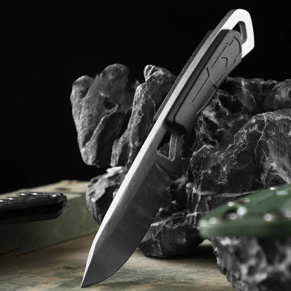 1PC Outdoor Stainless Steel Mini Knife High Hardness Defensive Folding Knife EDC Multi-purpose Camping Survival Portable Knife