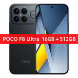 Smartphone POCO F8 Ultra (Versão Global) – Processador Snapdragon 8 Elite Gen 5, bateria de 6500 mAh, tela de 6,9 polegadas, câmera de 50 MP e NFC.tecno