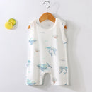 New 2025 Soft and Lightweight Cotton Baby Crawling Clothes for Boys Girls Aged 1-20 Months Children Romper Kids Homewear