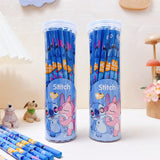 12pcs/30pcs Anime Pencil Lilo & Stitch Series Kids Stationery Pen School Supplies Cute Pencil Sharpener Toys Birthday Gifts