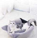 New Deep Sleep Comfort In Winter Cat Bed Little Mat Basket Small Dog House Products Pets Tent Cozy Cave Nest Indoor Cat Bed