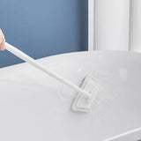 Cepillo de limpieza de esponja para baño, herramienta multifuncional, mango largo, extraíble, para el hogar, para bañera, azulejos de cerámica.