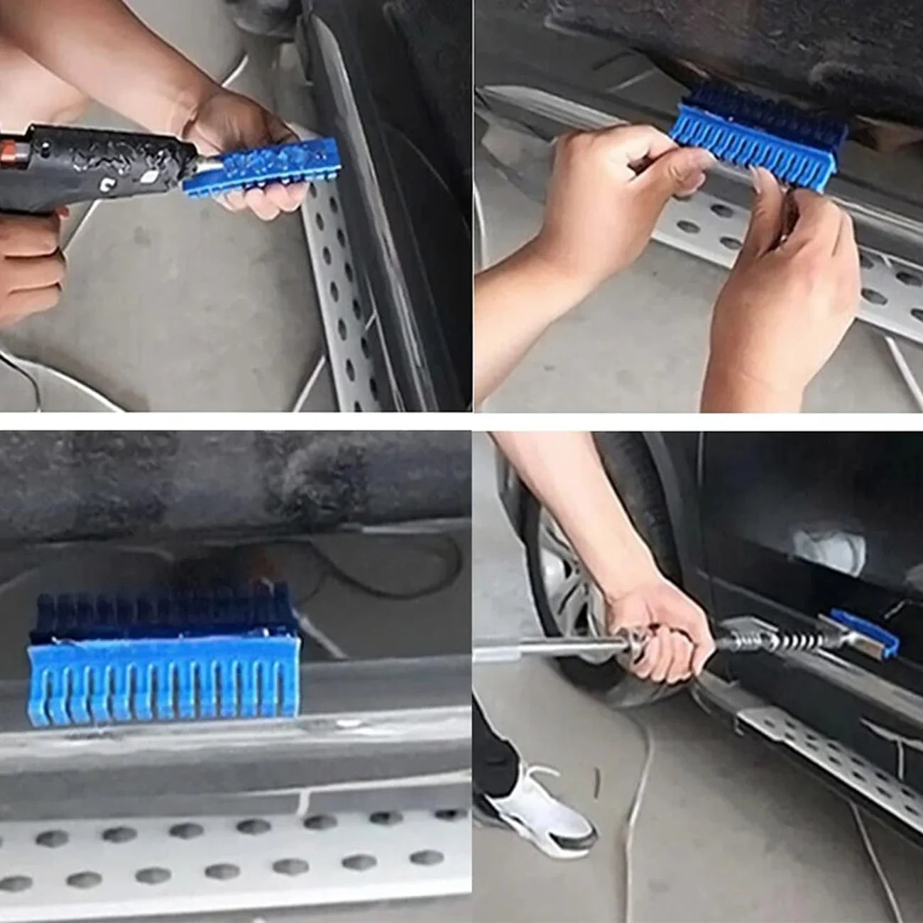 Pestañas adhesivas azules universales, kit de herramientas para reparación de automóviles, removedor de abolladuras sin pintura 