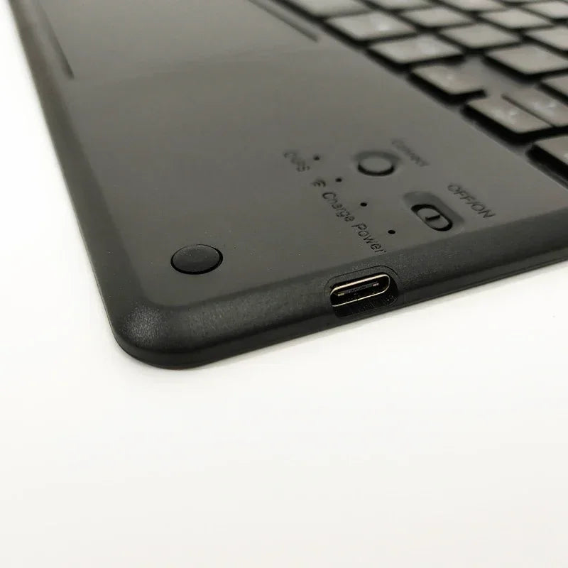 Trackpad Backlit Bluetooth Keyboard Case For Xiaomi Redmi Pad Pro 12.1 Inch Funda Tablet Case Spanish Keyboard Cover Portuguese