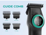 VGR 001 977 new hair trimming set high-end men's hair clipper intelligent digital display electric carving and whitening trimmer