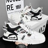 Casual Fashion Leather Sneakers New Skateboard Men's Shoes Outdoor Running Sports Shoes Hiking Tennis Platform Luxury Footwear