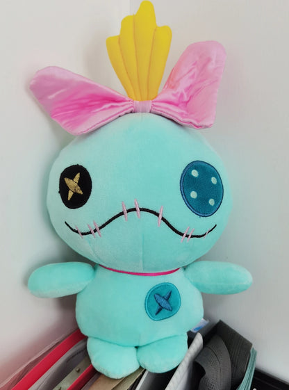 Hot Disney Cartoon Blue Pink Stitch Plush Dolls Anime Toys Lilo and Stitch Stich Plush Stuffed Toys Christmas Gifts for Kids