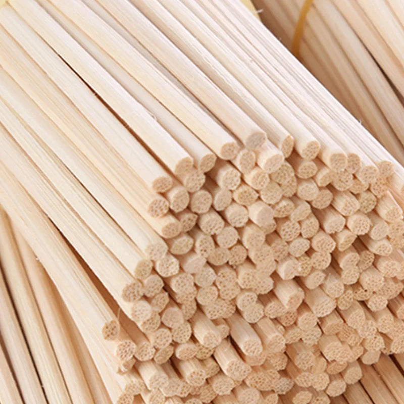 50pcs 10/19/22/24/30/35/40cm Natural Rattan Sticks Reed Diffuser Home Fragrance Reed Sticks Aromatherapy Diffuser Refill Sticks
