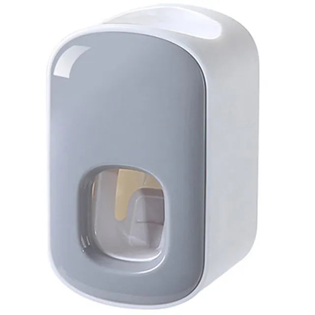 Waterproof Toothpaste Squeezer, Automatic Toothpaste Dispenser, Wall Mount, Bathroom Accessories, Toothbrush Holder, 1Pc 