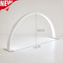 48W Half Moon Lamp For Nail Desk Dimmable 3000K-6000K Makeup Manicure Beauty Salon Touch Switch LED Light Half Moon Nail Lamp