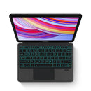 AJIUYU Backlight Magic Keyboard For XiaoMi Redmi Pad Pro 12.1 inch Folio Smart Case Portuguese Spanish Arabic Keyboard Cover
