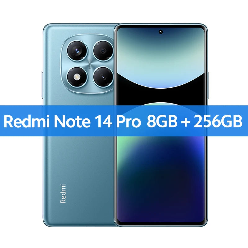 Global version Xiaomi Redmi Note 14 Pro Smartphone 200MP AI camera Helio G100-Ultra NFC 6.67" AMOLED display
