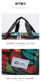 Oxford Leaves Large Capacity Travel Tote 2026 New High Quality Durable Bags Portable Daily Commute Versatile Travel Bags
