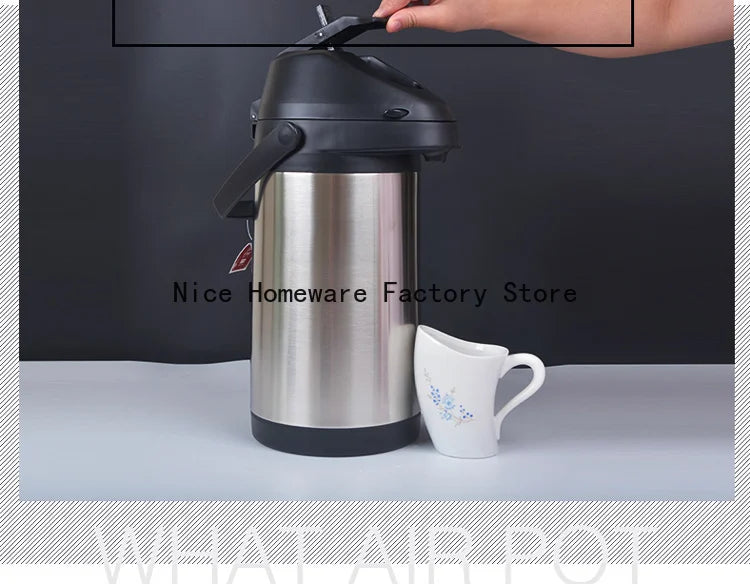 Stainless steel hot water bottle thermos vacuum insulation warm pot Inox Coffee Carafe Thermal Termo para mate carrafa termica