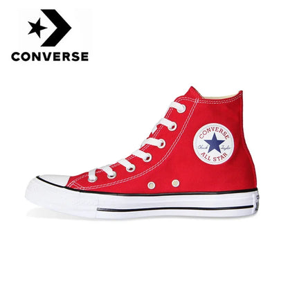Converse Chuck Taylor All Star Men and Women Skateboarding Shoes Low-top Outdoor Vintage Sneaker White Black