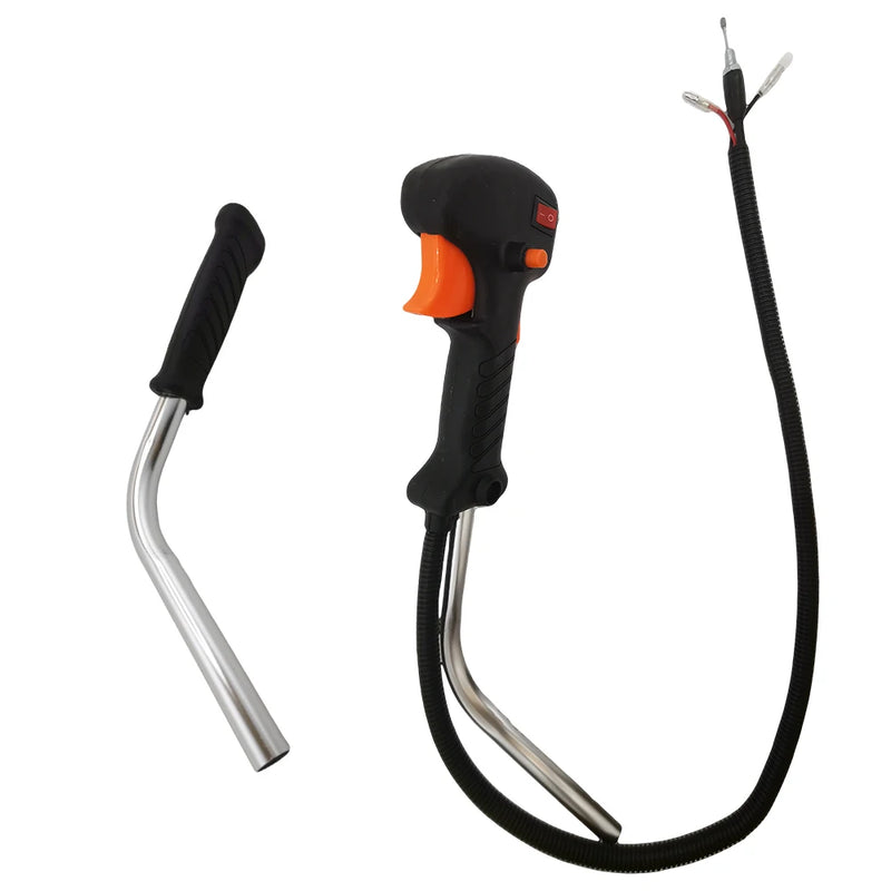 Manual Throttle Switch Assembly Lawn Mower Throttle Handle for Strimmer Trimmer Brush Cutter Repair Replacement Accessories