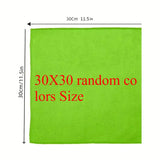 5/10/20pcs Kitchen Towel, Ultra-fine Fiber Light Gray Cleaning Cloth Set, Absorbent, Soft And Stain-removing Cloth