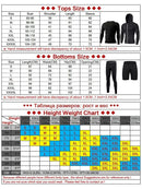 Rashguard men compressão conjunto de roupas esportivas ginásio correndo jogging collants treino de fitness camiseta blusão leggings