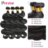 Kit mechas de cabelo humano ondulado com closure - body wave