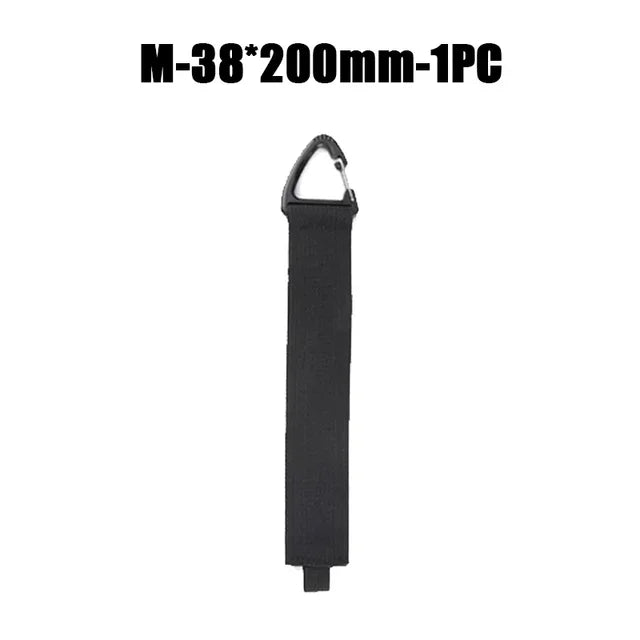 Organizador de cables con hebilla triangular para la gestión de cables de alimentación, nailon, correas resistentes para cables, mangueras, organizador para coche, 10 unidades 