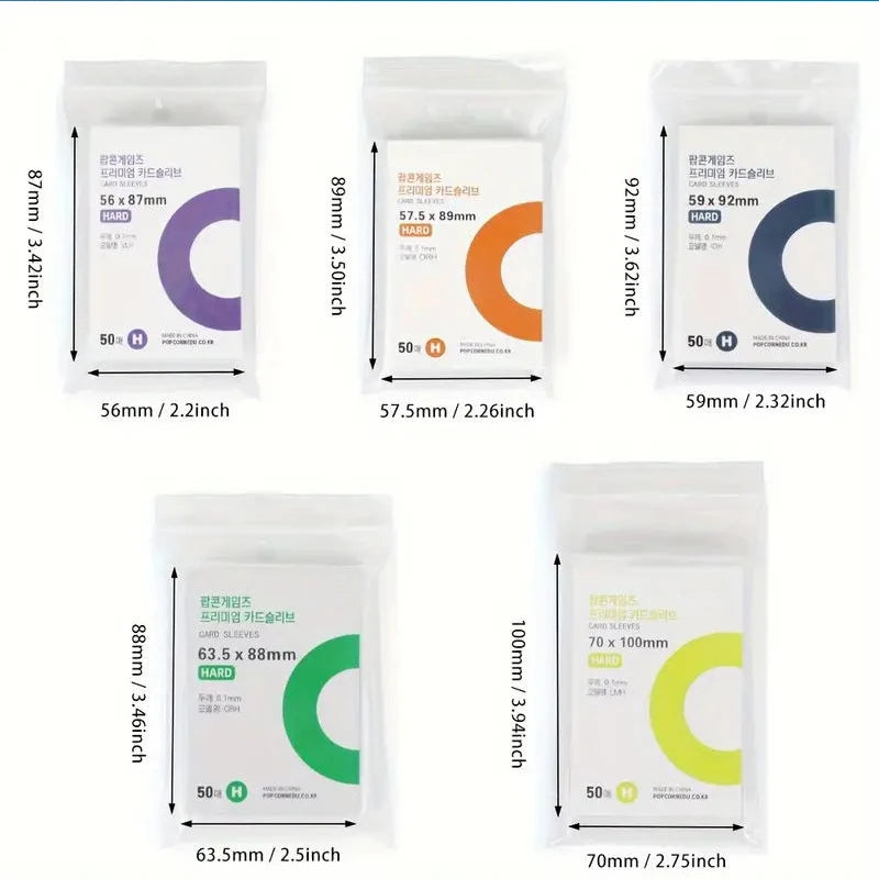 Card Film Protective Film Transparent Card Holder CPP Album Binder Suitable for Camera Storage Album Protection