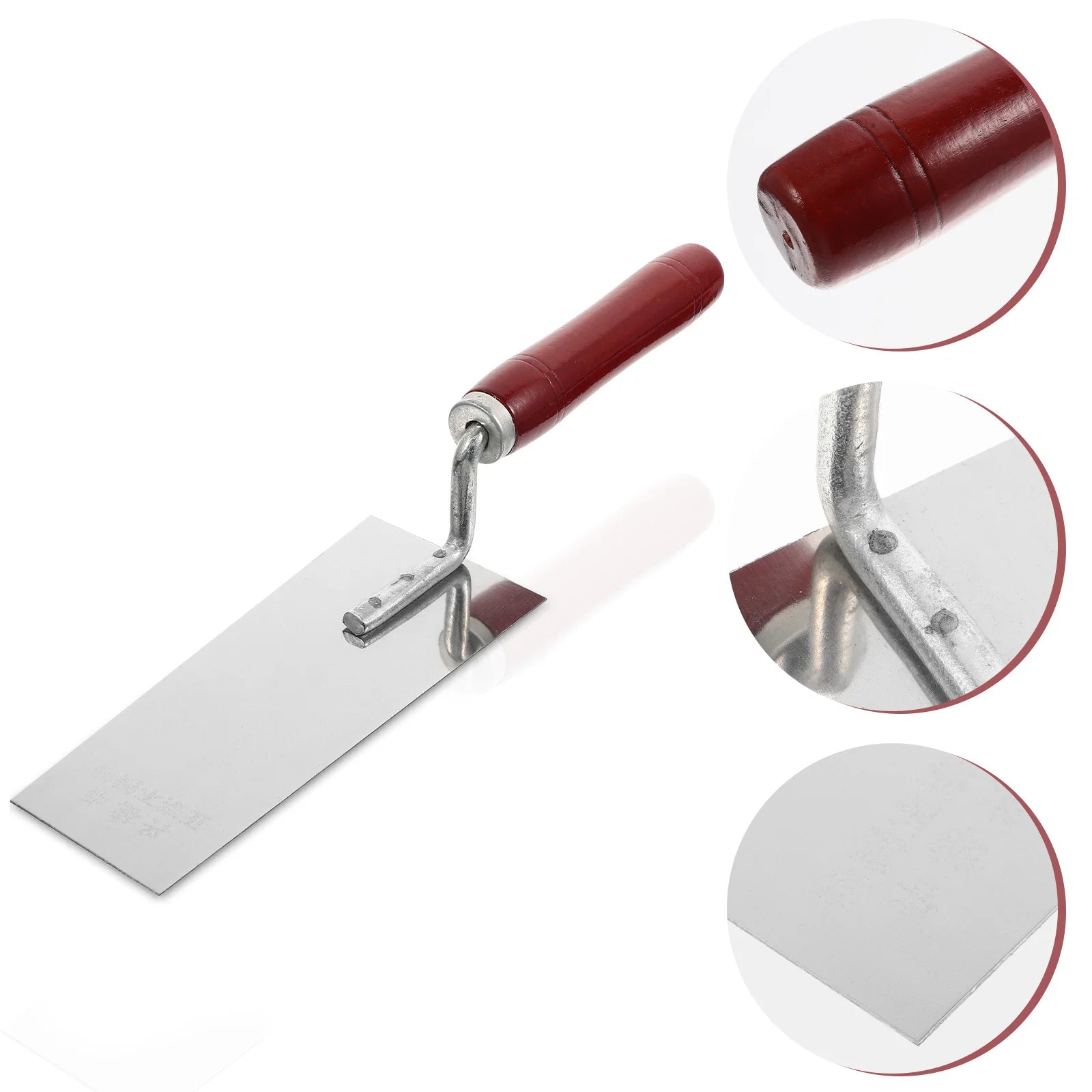 Flat Putty Trowel Mason Putty Knives Spackle Knives Scrapers Masonry Stainless Steel Wood Construction Spatula