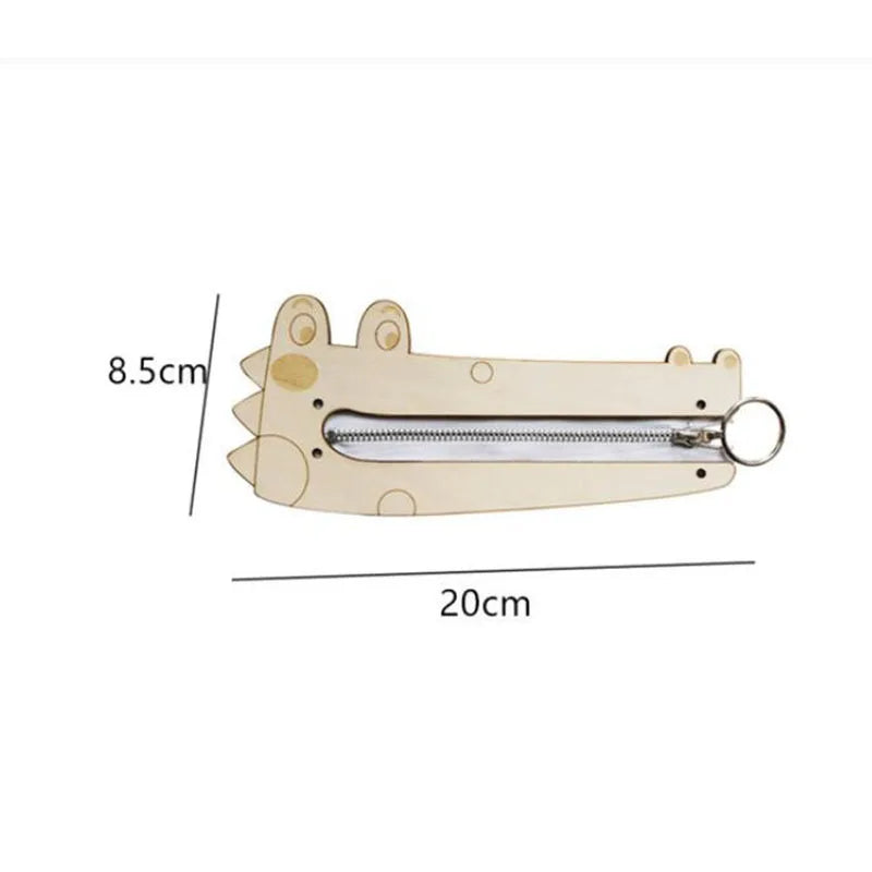 Busy Board DIY Montessori Toys Lock Mobile Children Wood Chips Skill Training Parent-Child Game Puzzle Intelligence Development