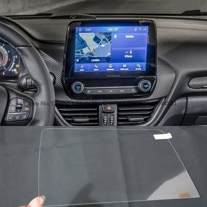 8 Inch Car Navigation Screen Film For Ford Puma Ecosport Kuga Fiesta MK8 Transit Escape 2019 2020 2021 Tempered Glass
