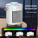 Popular mini air cooler USB air conditioning fan office desktop small water cooling fan spray humidification cooling fan