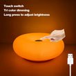 Bauhaus table lamp USB plug bedroom bedside lamp living room dining room decoration donut ambient light (Not glass)