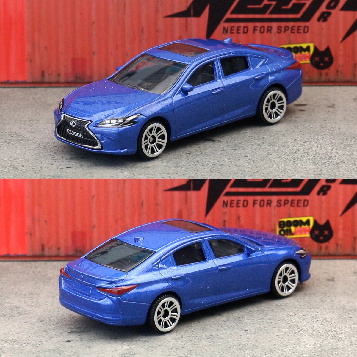 1/64 Leuxs ES300h Toy Car Model CCA MSZ 1:64 Diecast Vehicle Miniature Free Wheels Collection Suitable for Hot Wheels Gift Kid