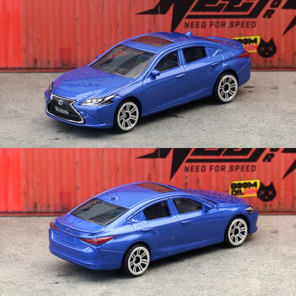 1/64 Leuxs ES300h Toy Car Model CCA MSZ 1:64 Diecast Vehicle Miniature Free Wheels Collection Suitable for Hot Wheels Gift Kid