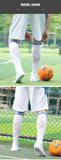Loogdeel 1 Pair Soccer Socks Stripe Knee High Softball Baseball Team Sports Socks Breathable Football Socks for Kids Adults