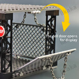 MOC Military Prison Building Blocks Military Restricted Area Trap Blocks Toys Sets DIY Construction Bricks Toys for Boys Gifts