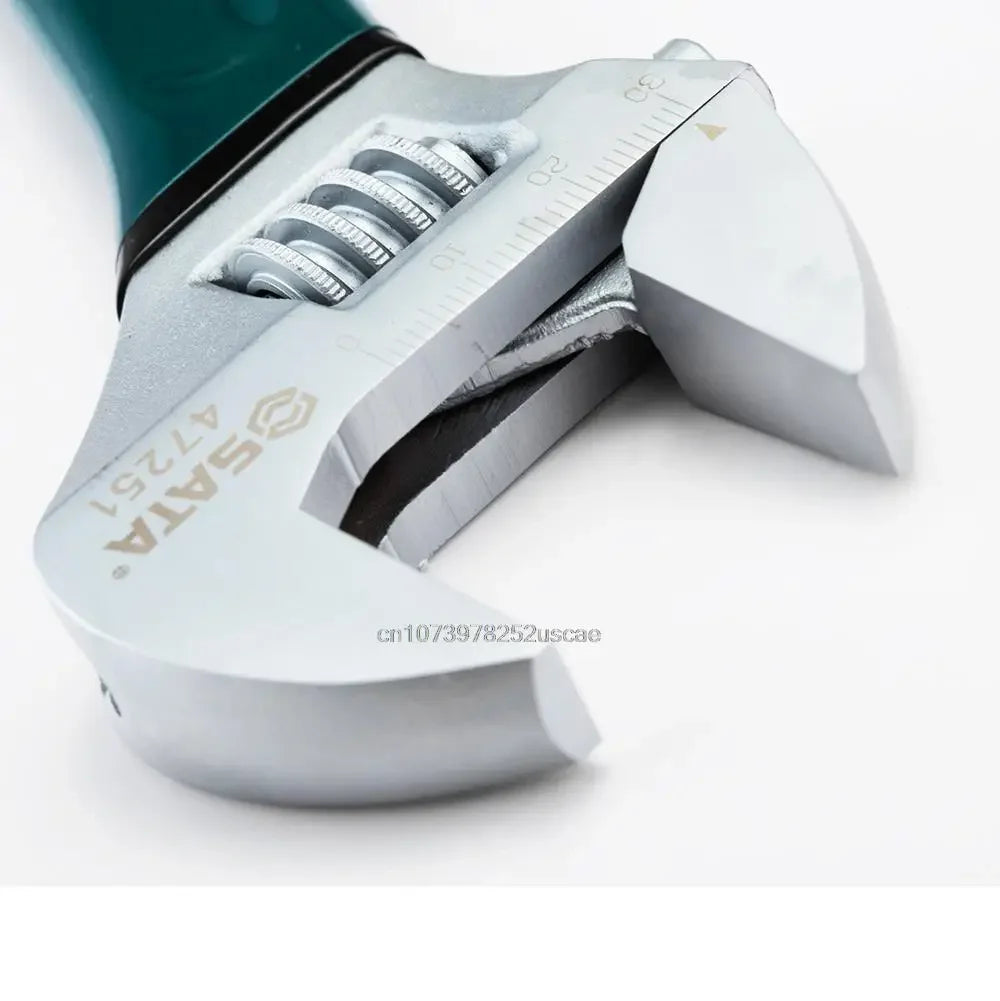 SATA american brand nut adjustable wrench universal mini small big spanner wrench adjustable head jaw repair tool wrench car
