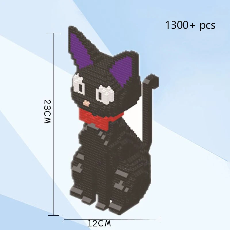 KNEW BUILT DIY Capybara Pen Holder Micro Mini Building Block Toy-Perfect for Students,Easy Assemble,Ideal Holiday Gift for Kids